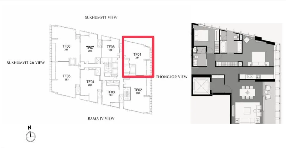 Property photos for The Estelle Phrom Phong