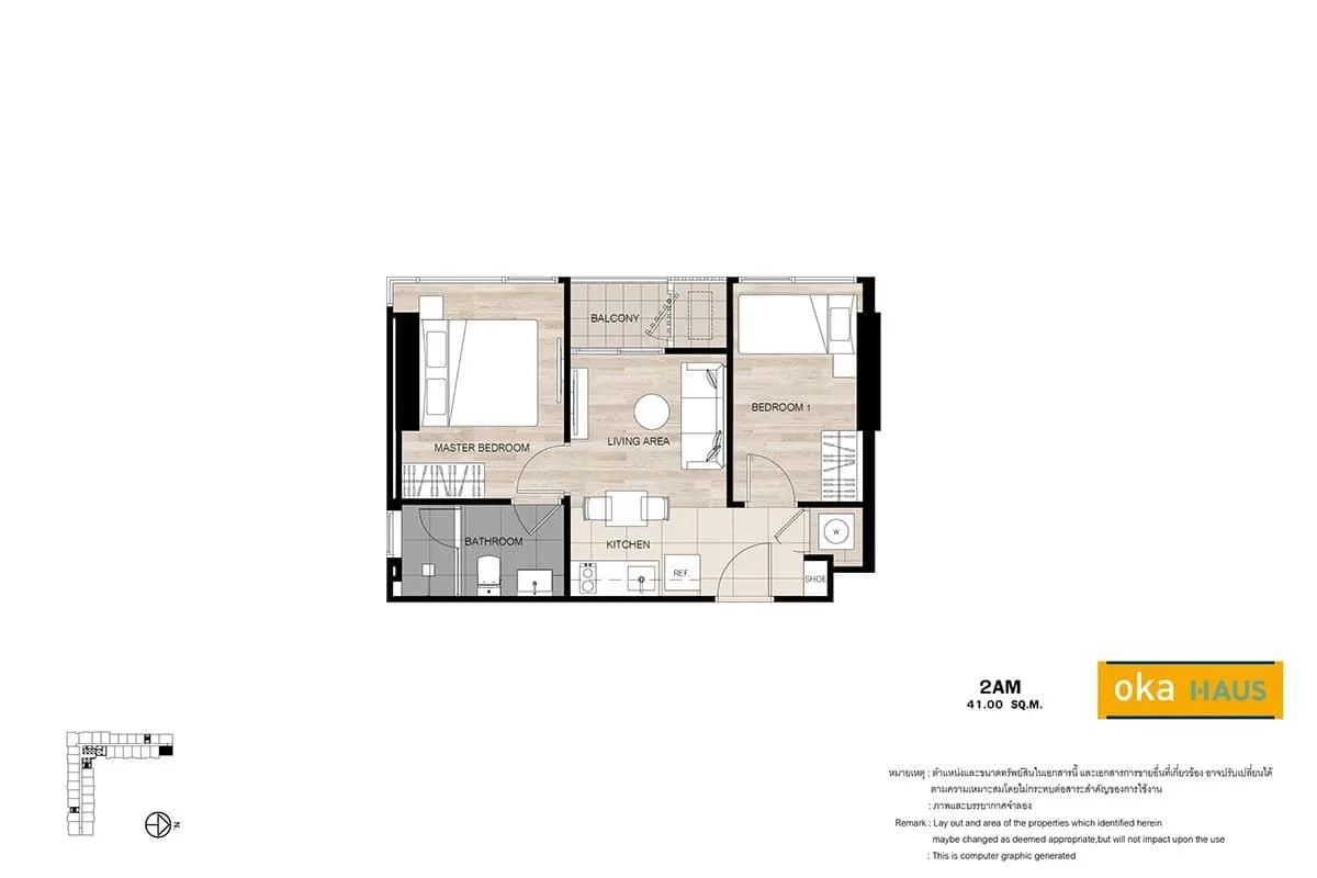 Property photos for OKA HAUS Sukhumvit 36