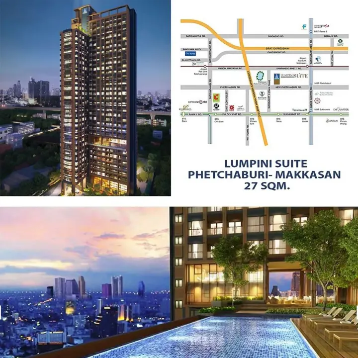 Property photos for Lumpini Suite Phetchaburi - Makkasan