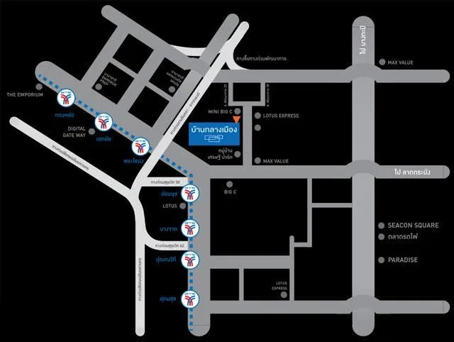 Property photos for Baan Klang Muang Sukhumvit 77
